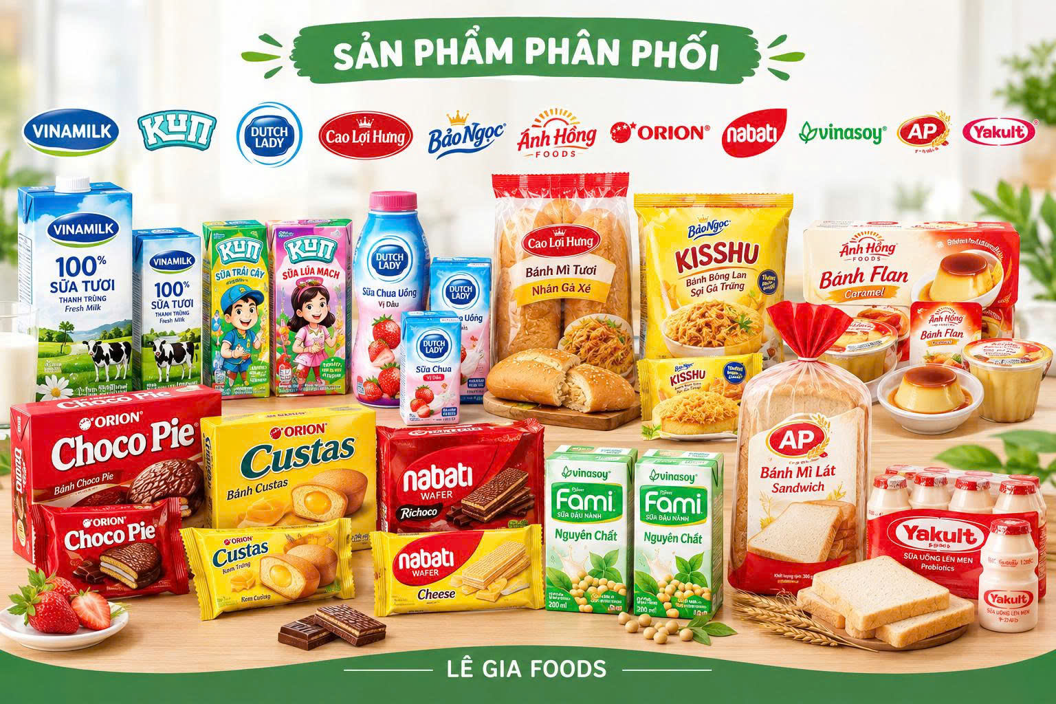 Sản phẩm Lê Gia Foods